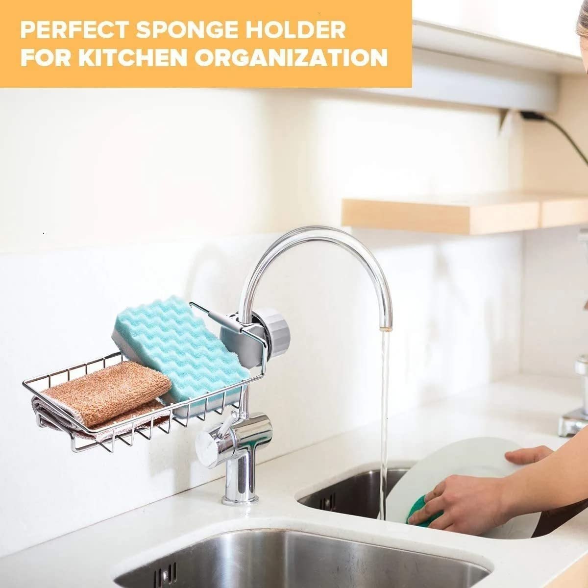 Stainless Steel Kitchen Sponge Holder