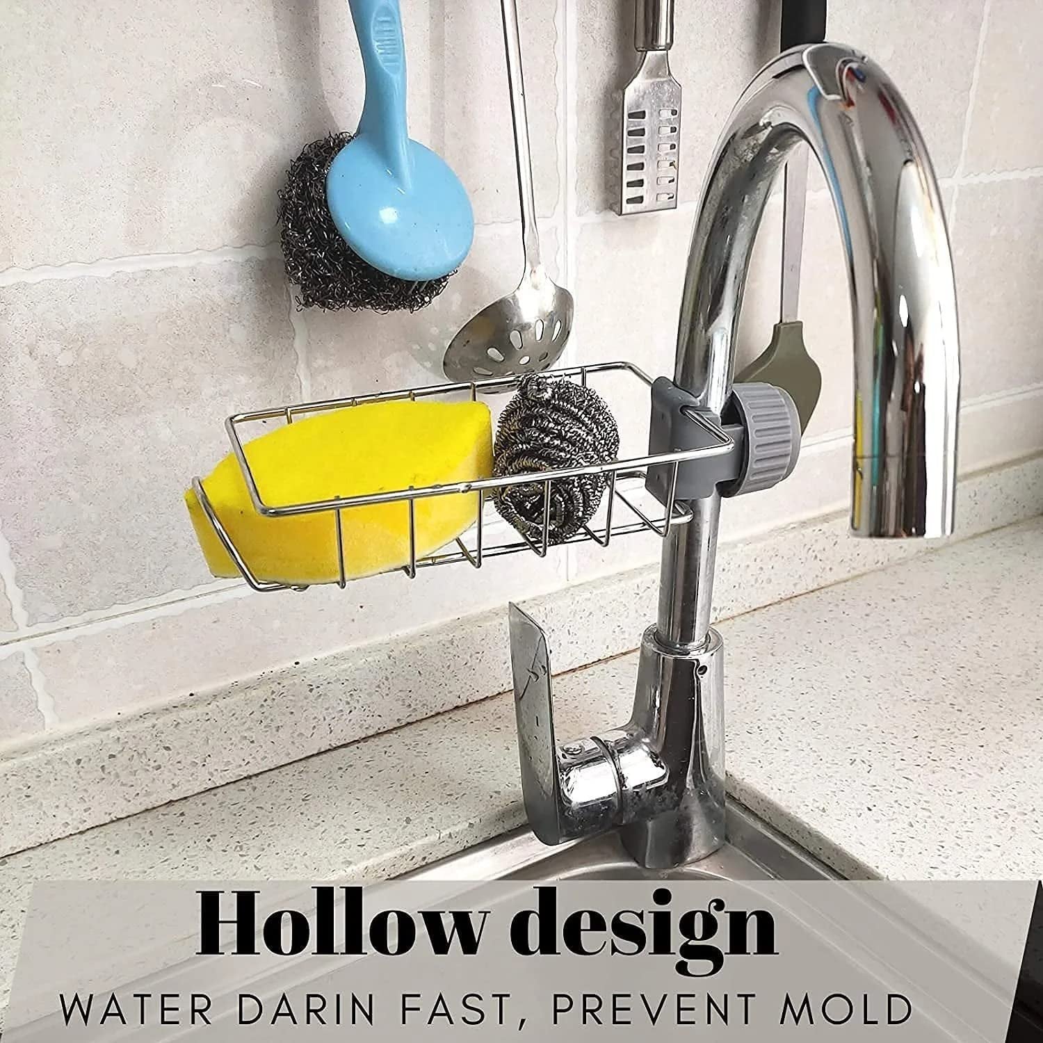 Stainless Steel Kitchen Sponge Holder